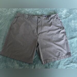 Vineyard Vines Mens Performance Breaker Shorts Size 40 Gray Stretch Golf Casual
